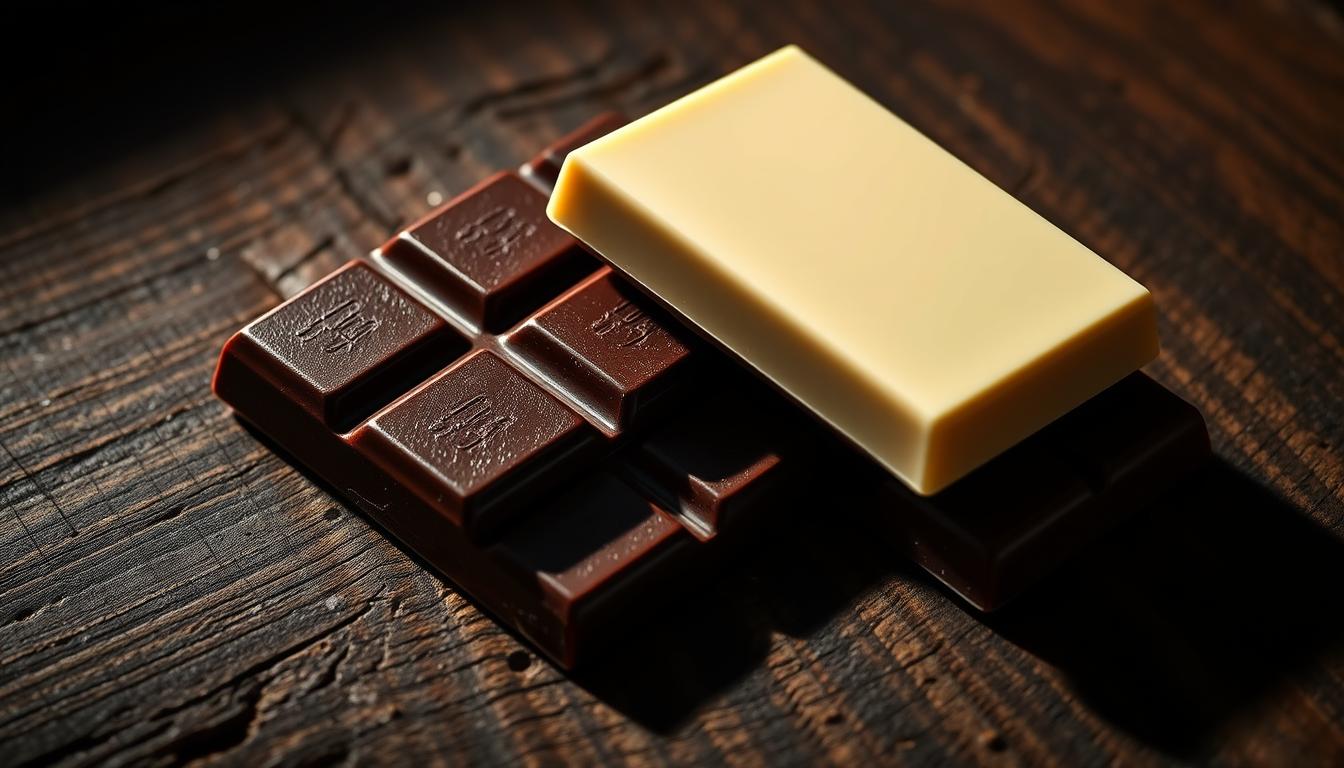 perbandingan coklat pahit dan susu