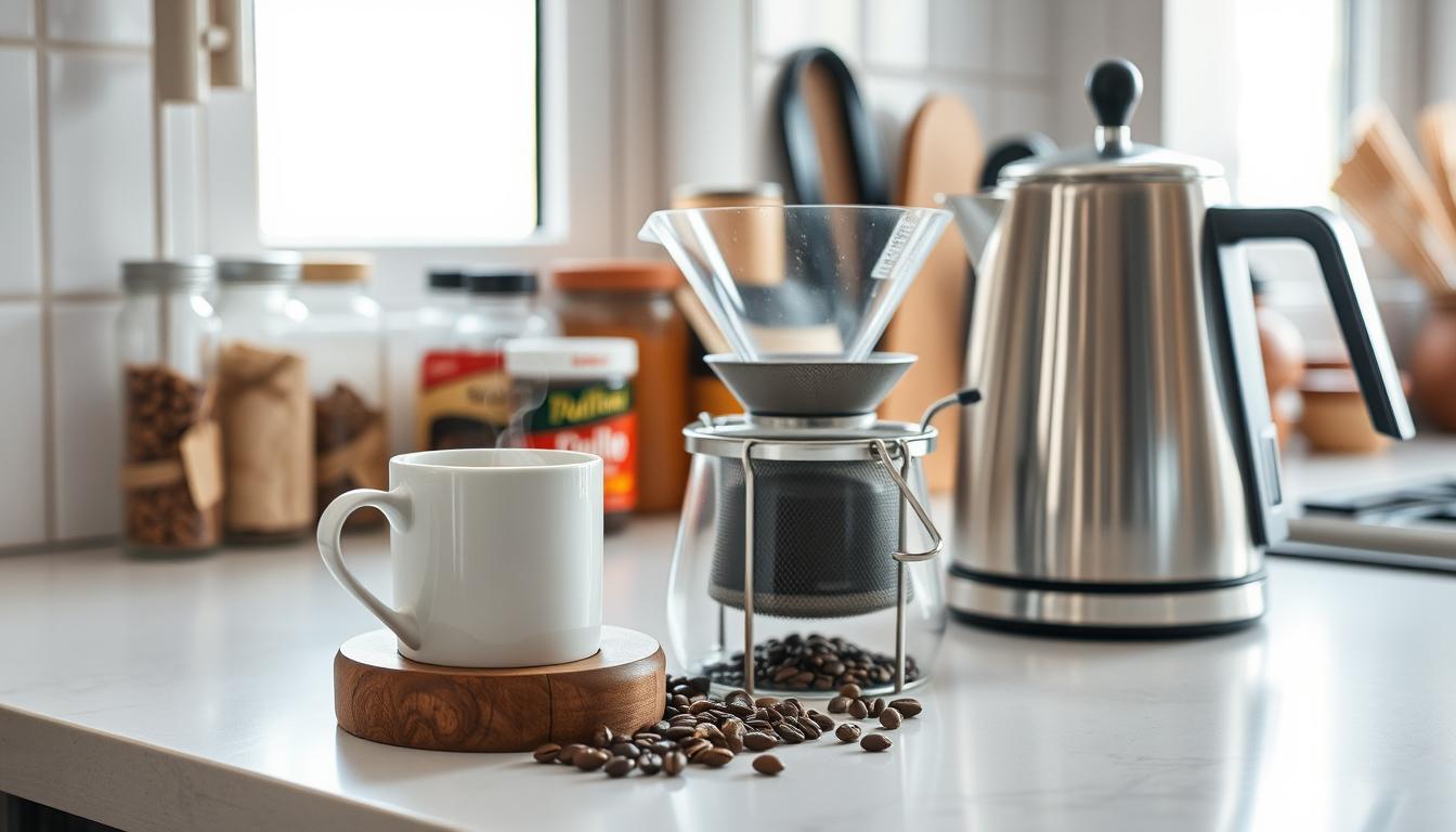 teknik menyeduh kopi bubuk