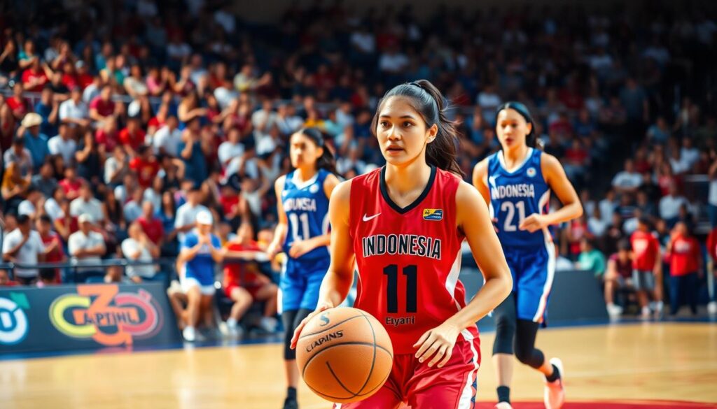 Pemain basket wanita terkenal Indonesia