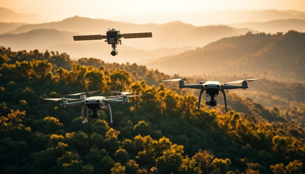 Pemanfaatan Drone dan Satelit dalam Mengatasi Tambang Ilegal Pemanfaatan Drone dan Satelit dalam Mengatasi Tambang Ilegal