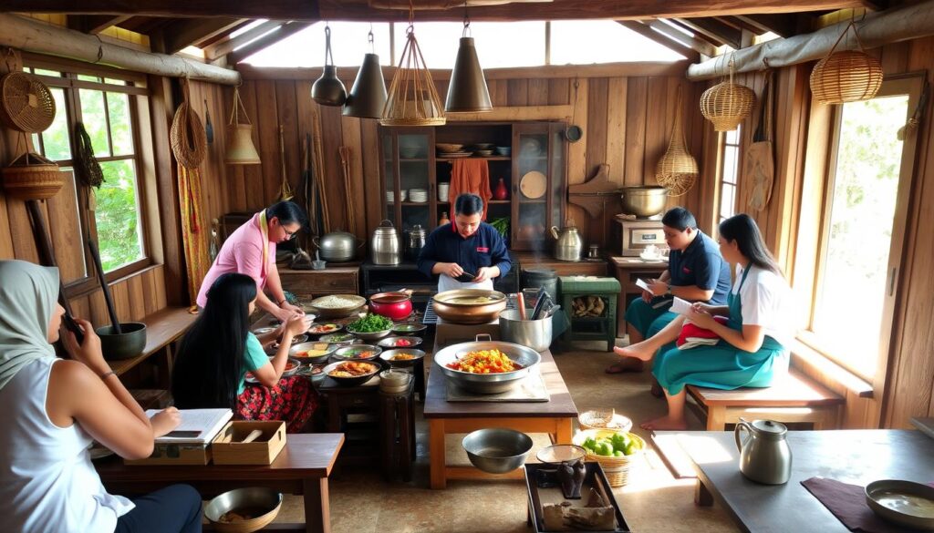 kelas memasak tradisional