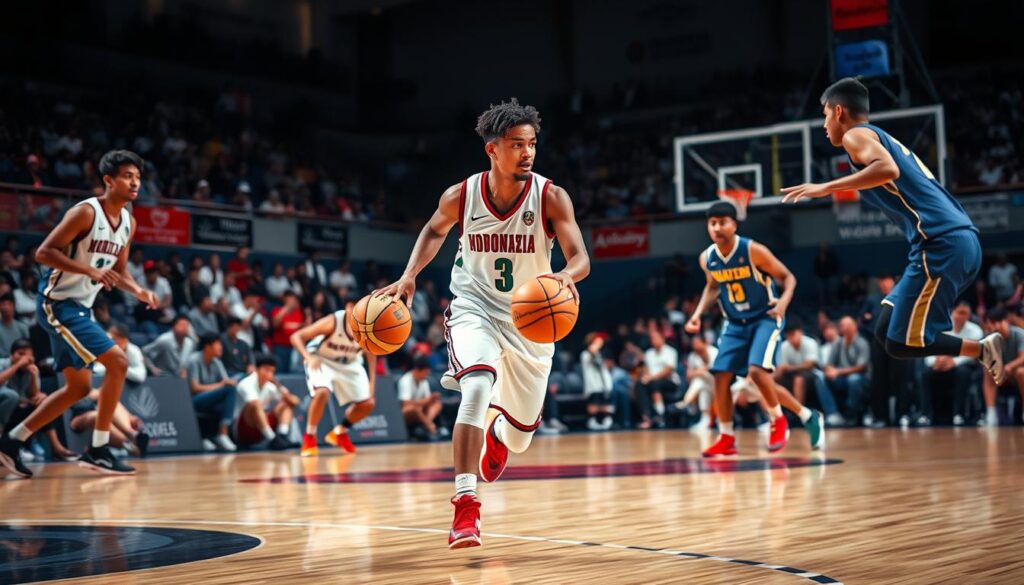 perjalanan karier atlet basket