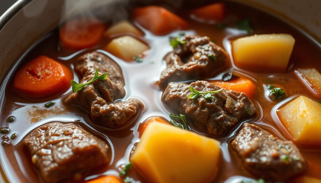 sop kaki sapi lezat dan bergizi