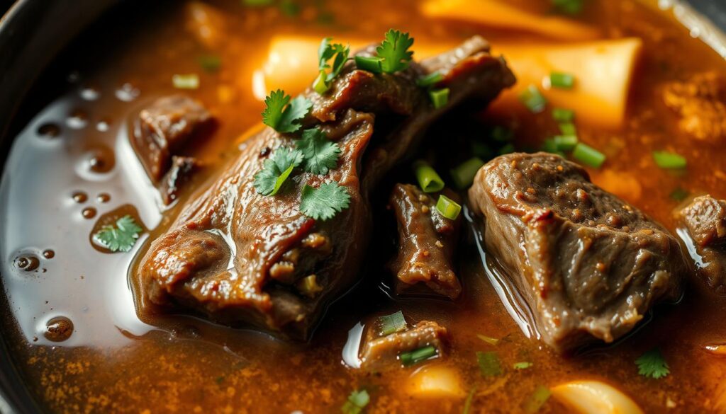 sop kaki sapi nikmat